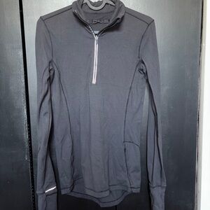 Lululemon Black Quarter-Zip Pullover